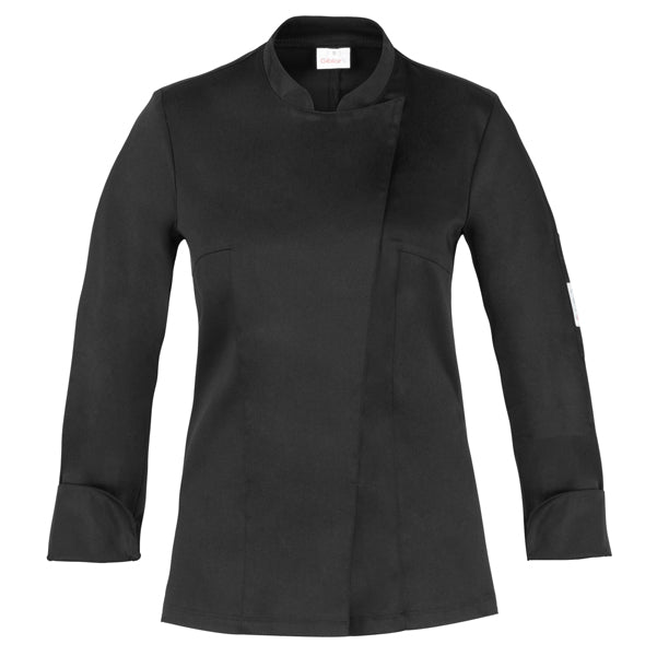 Giblor's - Q8G00188-U32-M - Giacca da Chef Celine - da donna - taglia M - nero - Giblor's