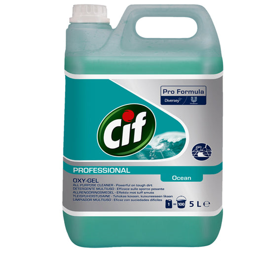 CIF - 7517870 - Gel Oxy - per pavimenti - 5 lt - Cif