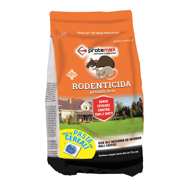 Protemax - PROTE021 - Busta rodenticida - 1,53 kg - pasta blu - Protemax