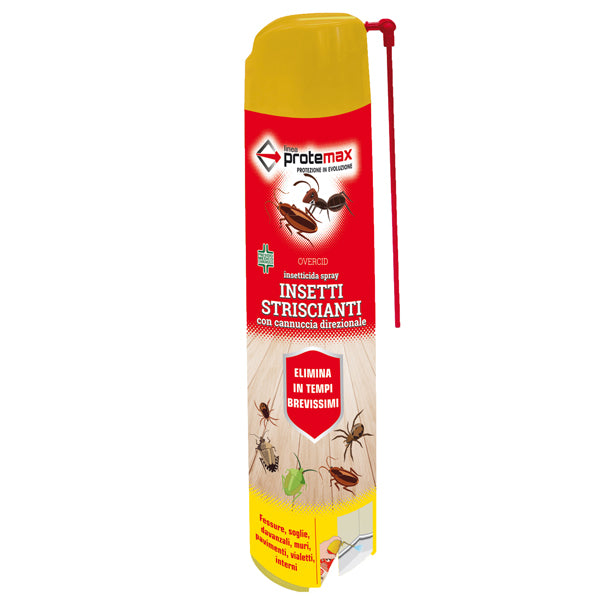 Protemax - PROTE303 - Insetticida Spray - con cannuccia - per insetti striscianti - 500 ml - Protemax