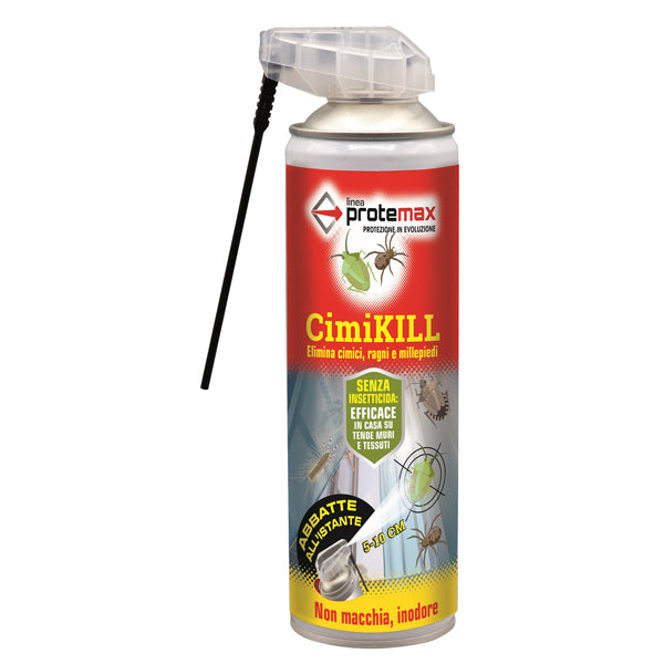 Protemax - PROTE290 - Spray Cimi kill per ragni cimici e millepiedi - 500 ml - Protemax