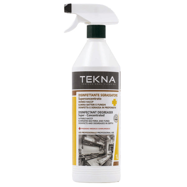 Tekna - k013 - Disinfettante sgrassatore - superconcentrato - 1 lt - Tekna