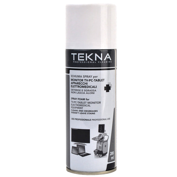 Tekna - k022 - Schiuma spray per monitor-pc-tablet-tv - 200 ml - Tekna
