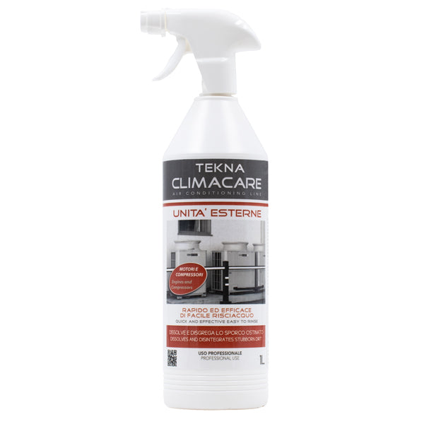 Tekna - K021 - Detergente spray climacare - unitA' esterne - 1 lt - Tekna