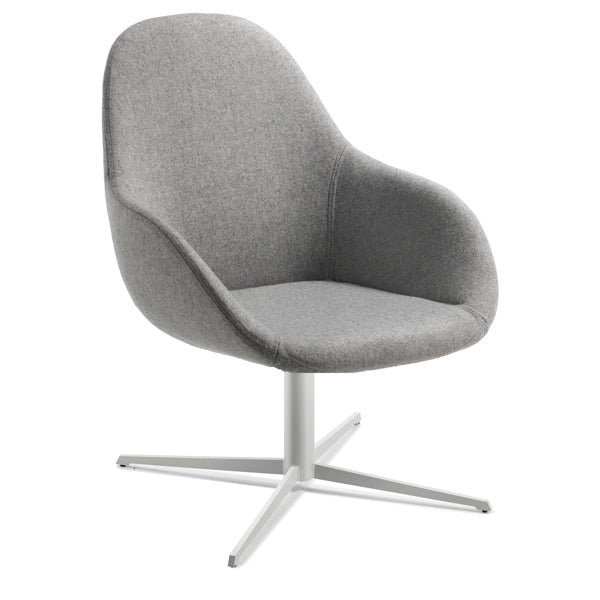 Unisit - NAD-LI - Poltrona direzionale Nida NAD-LI - grigio chiaro - Unisit
