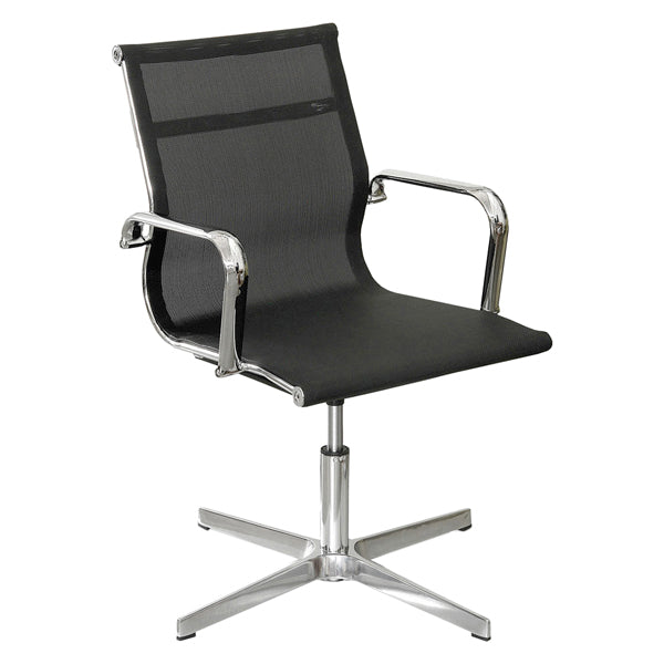 Unisit - PXD4-N - Poltrona direzionale Pollux space PXD4 - con braccioli inclusi - nero - Unisit