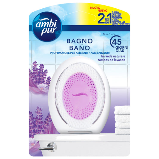 AMBIPUR - AH105 - Profumatore per bagno - lavanda - Ambipur