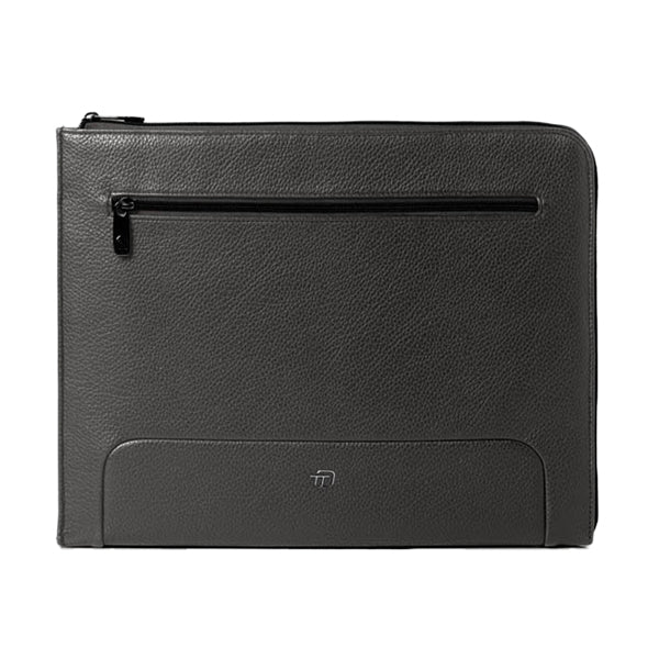 IN TEMPO - 8247GAT34 - Office bag Gate Trended - 20 x 26 x 2 cm - ecopelle - nero - InTempo