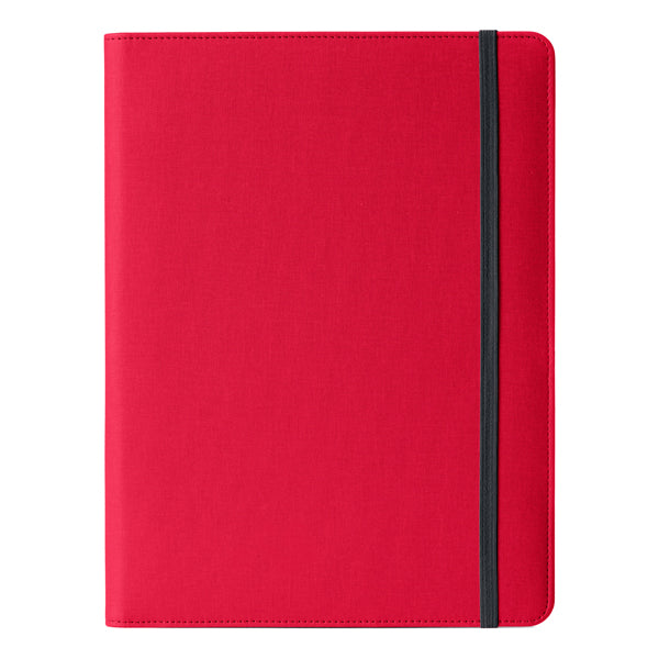 IN TEMPO - 8245MT28 - Portablocco Meet - con elastico - 31 x 25 x 1,4 cm - rosso - InTempo