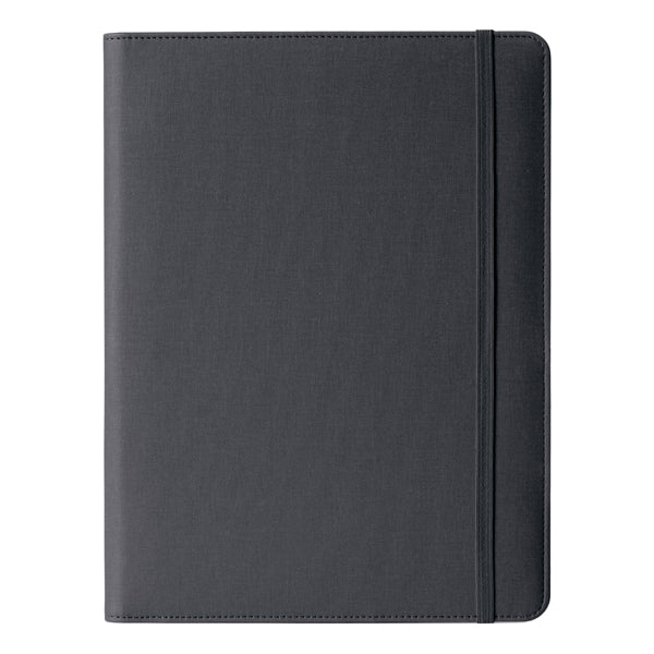 IN TEMPO - 8245MT34 - Portablocco Meet - con elastico - 31 x 25 x 1,4 cm - antracite - InTempo