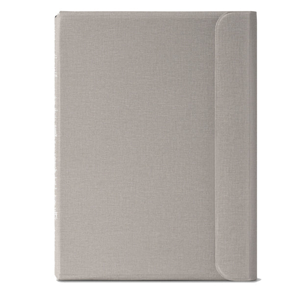 IN TEMPO - 8244MT22 - Portablocco Meet - con alette magnetiche - 31 x 25 x 1,4 cm - grigio - InTempo