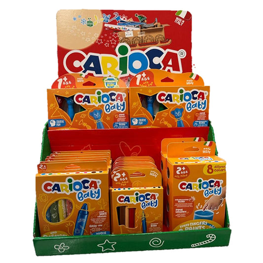 CARIOCA - 53350-XMAS - Expo da banco - assortimento Baby - Carioca