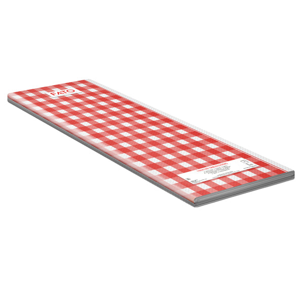 FATO - 86891100 - Tovaglia Tissue - linea Snack - 100 x 100 cm - rosso-bianco - Fato - conf. 50 pezzi