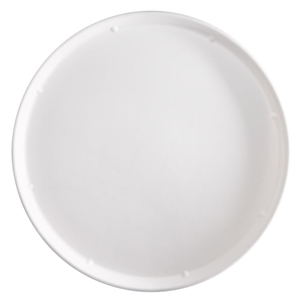 Signor Bio - BPC007BIO50B - Piatto tondo monouso - per pizza - D 32 cm - in canna da zucchero - Signor Bio - conf. 50 pezzi