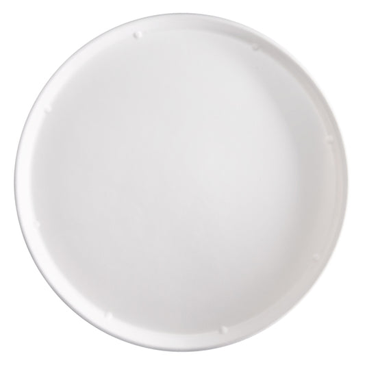 Signor Bio - BPC007BIO50B - Piatto tondo monouso - per pizza - D 32 cm - in canna da zucchero - Signor Bio - conf. 50 pezzi