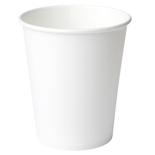 Signor Bio - PGC003BIO50B - Bicchiere in carta - 250 ml - bianco - Signor Bio - conf. 50 pezzi