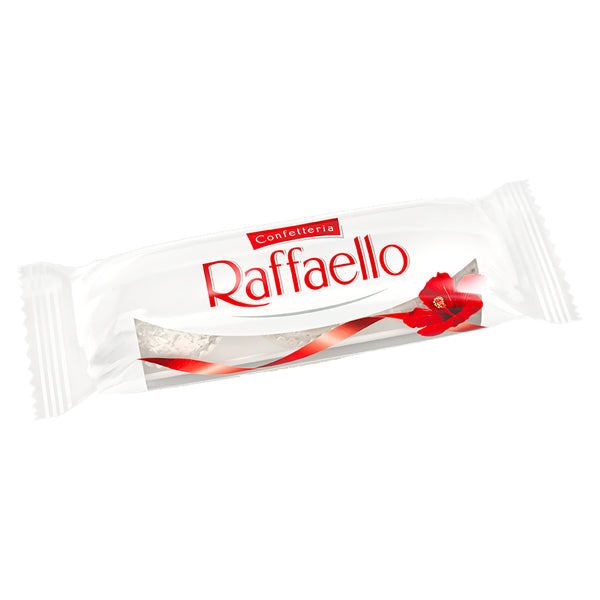 FERRERO - FERA3 - Praline Raffaello - gusto cocco-mandorla - Ferrero - conf. 3 pezzi - 96822 -  Conf. da 16 Pz.