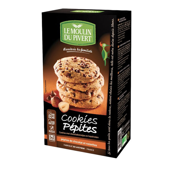 Le moulin du privert - 0827759 - Cookies cioccolato e nocciola - 175 gr - Le moulin du privert
