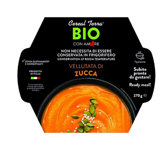CerealTerra - 0043177 - Vellulata di zucca - 300 gr - Cereal Terra