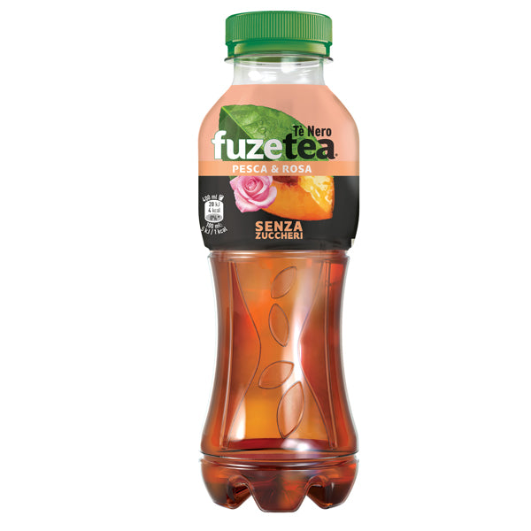 Coca-cola company - COFPZ4 - Fuze tea - in bottiglia - 400 ml - gusto pesca zero