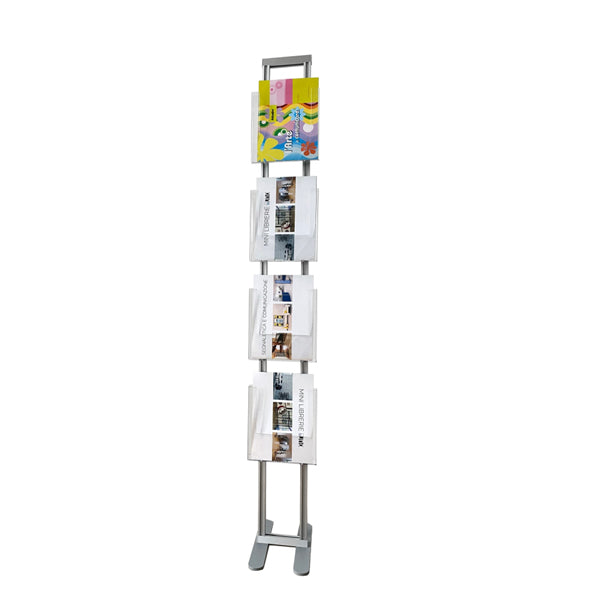 STUDIO T - 1003320 - Portadepliant da terra Stylo Junior - 4 tasche - A4 - Studio T