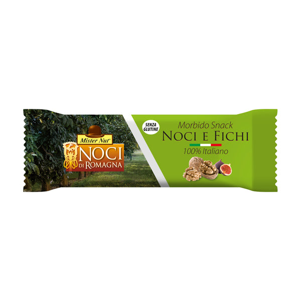 Mister Nut - 110072004415 - Barretta morbida - fichi e noci - 30 gr - Mister Nut