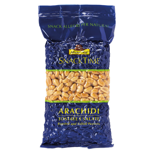 Mister Nut - 28033000909 - Arachidi tostate e salate - 500 gr - Mister Nut