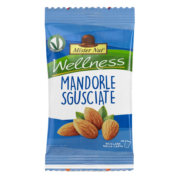 Mister Nut - 118061306115 - Mandorle al naturale - 25 gr - Mister Nut