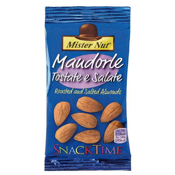 Mister Nut - 44064306115 - Mandorle Snack time - 25 gr - Mister Nut