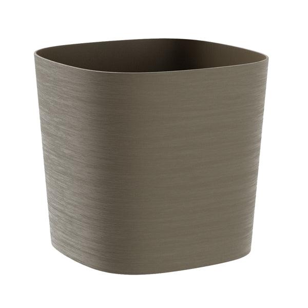 TeraPlast - 38711029406 - Vaso quadrato Capri - 13 L - sabbia - TeraPlast