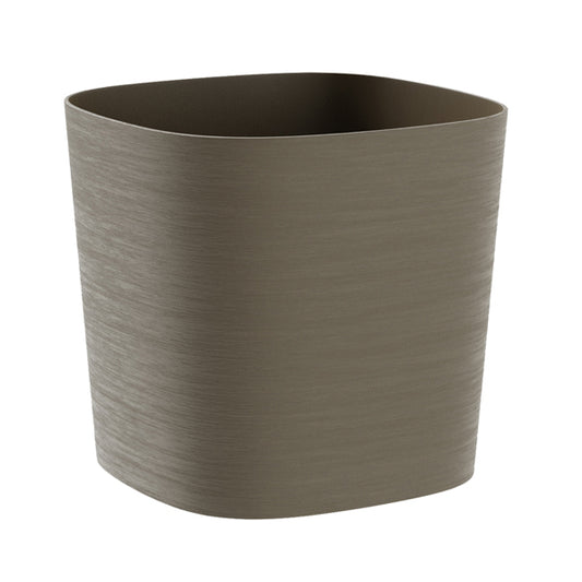 TeraPlast - 38711029406 - Vaso quadrato Capri - 13 L - sabbia - TeraPlast