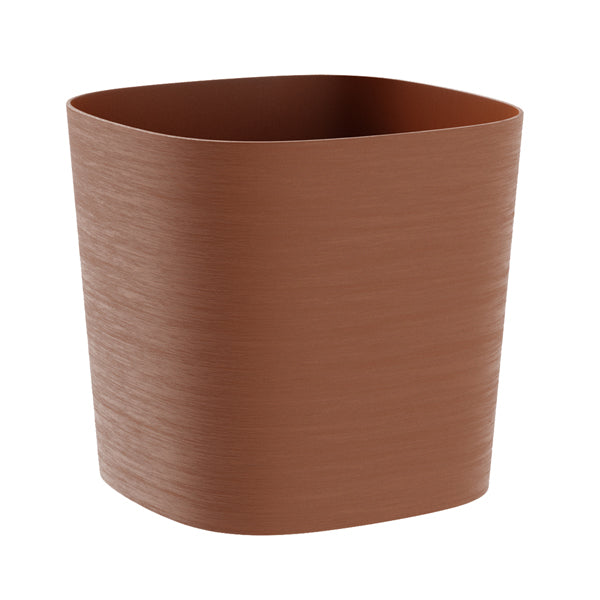 TeraPlast - 38711038001 - Vaso quadrato Capri - 26 L - terracotta - TeraPlast