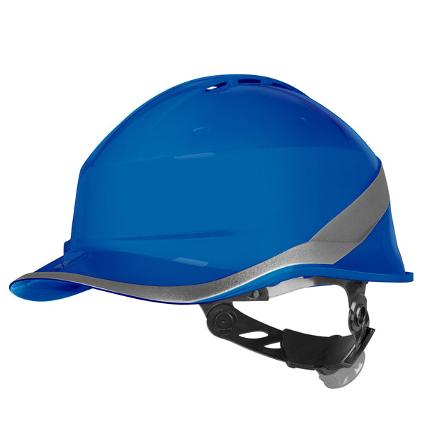 DELTAPLUS - DIAM6WTRBL - Elmetto da cantiere Diamond VI Wind - blu - Deltaplus