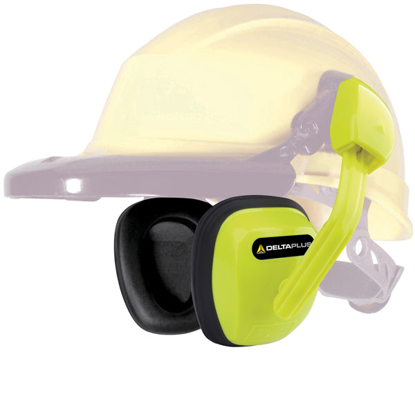 DELTAPLUS - SUZU2JAFL - Cuffie antirumore Suzuka2 - per elmetti - giallo fluo - Deltaplus