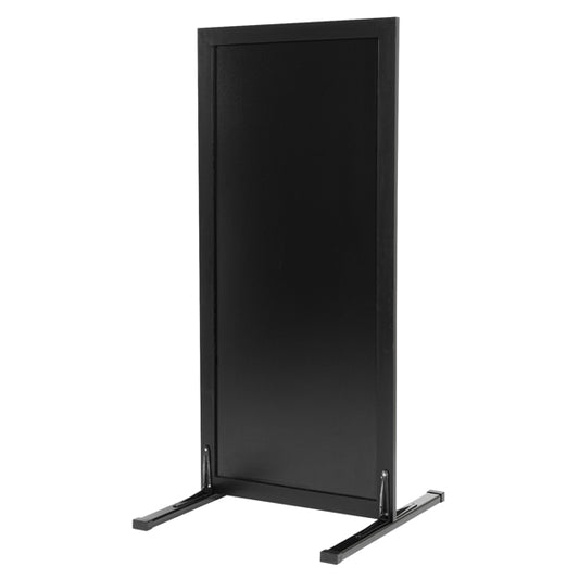 SECURIT - SBST-BL-120 - Lavagna da terra Stand Woody - 117 x 56 x 60 cm - nero - Securit