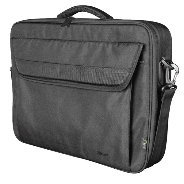 TRUST - 24189 - Borsa ecocompatibile - per notebook Atlanta 15.6 - nero - Trust