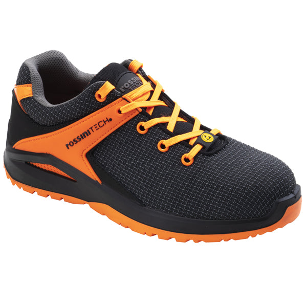 Rossini - SSRC402-39 - Calzatura di sicurezza Saslong Orange - S1P - numero 39 - nero-arancio fluo - Rossini