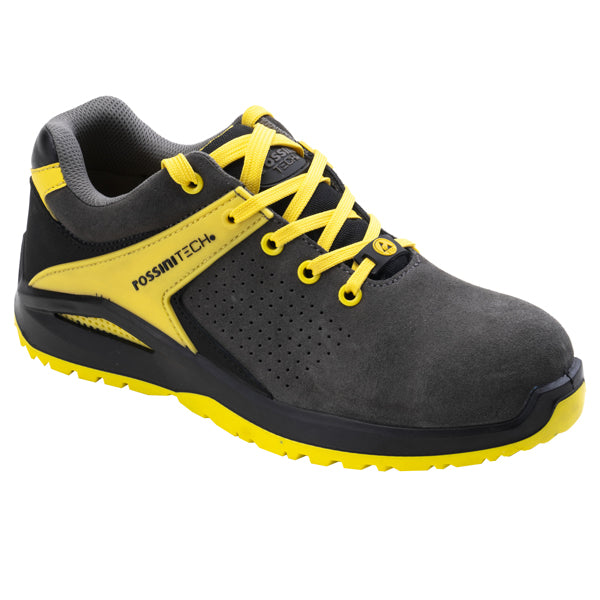 Rossini - SSRC404-39 - Calzatura di sicurezza Kandhar - S1P - numero 39 - grigio-giallo - Rossini