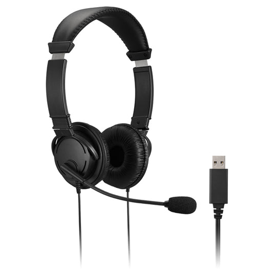 KENSINGTON - K33065WW - Cuffie stereo - con microfono e controllo del volume - connessione USB-A - Kensington