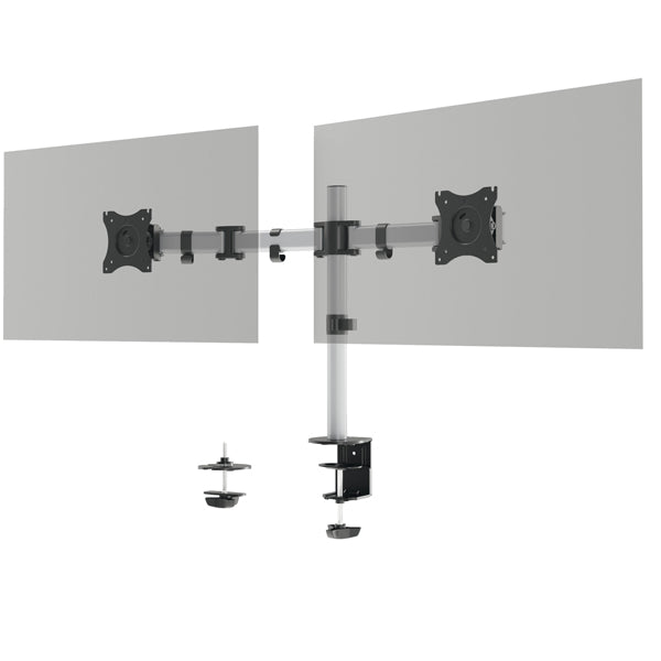 DURABLE - 5095-23 - Braccio porta monitor Select 5095-23 - per 2 monitor - Durable