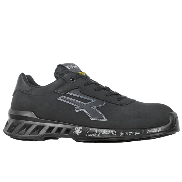 U-Power - RV20024-38 - Calzatura di sicurezza Ben - S3 SRC CI ESD RedLeve - numero 38 - nero - U-Power