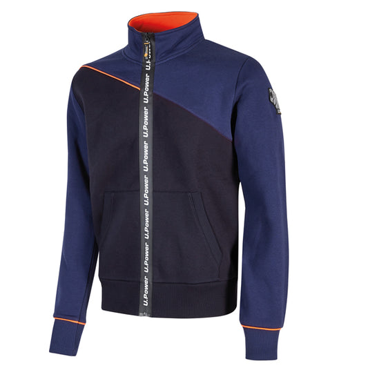 U-Power - EY243DB-L - Felpa Uranus - taglia L - blu - U-power
