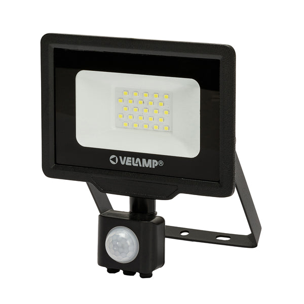 Velamp - IS748-5-4000K - Proiettore LED PadLight5 - luce bianca naturale 4000 K - 20 W - nero - Velamp