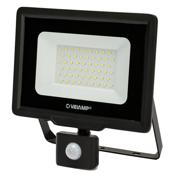 Velamp - IS768-5-4000K - Proiettore LED PadLight5 - luce bianca naturale 4000 K - 50 W - nero - Velamp