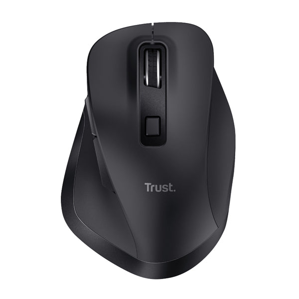 TRUST - 24727 - Mouse wireless Fyda - ricaricabile - nero - Trust