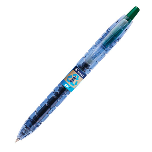 PILOT - 040183 - Roller gel a scatto B2P Begreen - punta 0,7 mm - verde - Pilot
