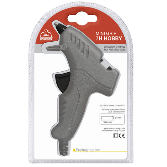 RO-MA - 0195122 - Pistola a caldo Minigrip 7H - per colla termofusibile diametro 7 mm - Romeo Maestri