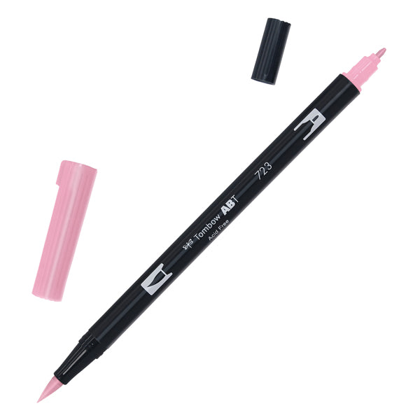 TOMBOW - PABT-723 - Pennarello Dual Brush 723 - pink - Tombow - 98486 -  Conf. da 6 Pz.