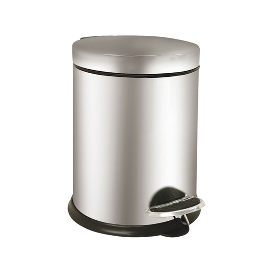 MEDIALINTERNATIONAL - 913030 - Pattumiera a pedale Bin Basic - 3 L - acciaio inox - Medial International