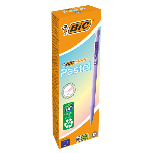BIC - 511060 - Portamine Matic Pastel - HB - 0,7 mm - Bic - conf. 12 pezzi